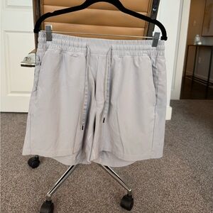 Men's Light Gray Shorts